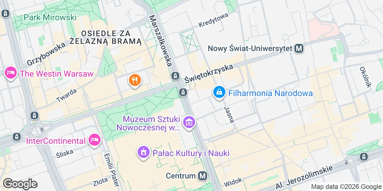 ul. Marszałkowska 126/134,Centrum Marszałkowska, 00-008 Warszawa Srodmiescie