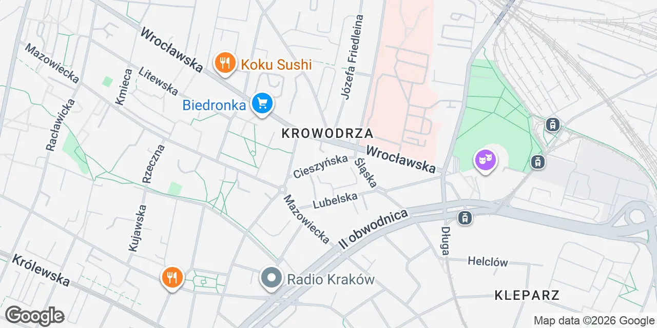 ul. Cieszyńska&nbsp;13, Fabryka Kart,Piętra I–V, 30-015 Kraków