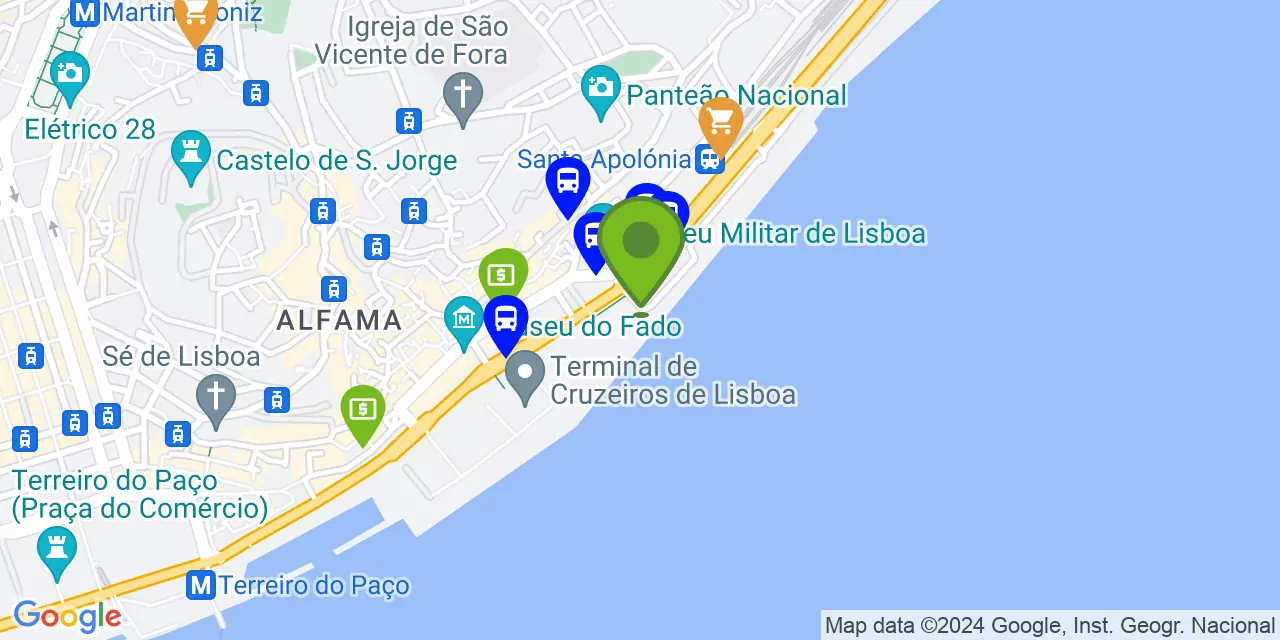 Heden Santa Apolonia, Doca Jardim do Tabaco Terminal de Cruzeiros de Lisboa Edifício, 1100-651 Lisbon