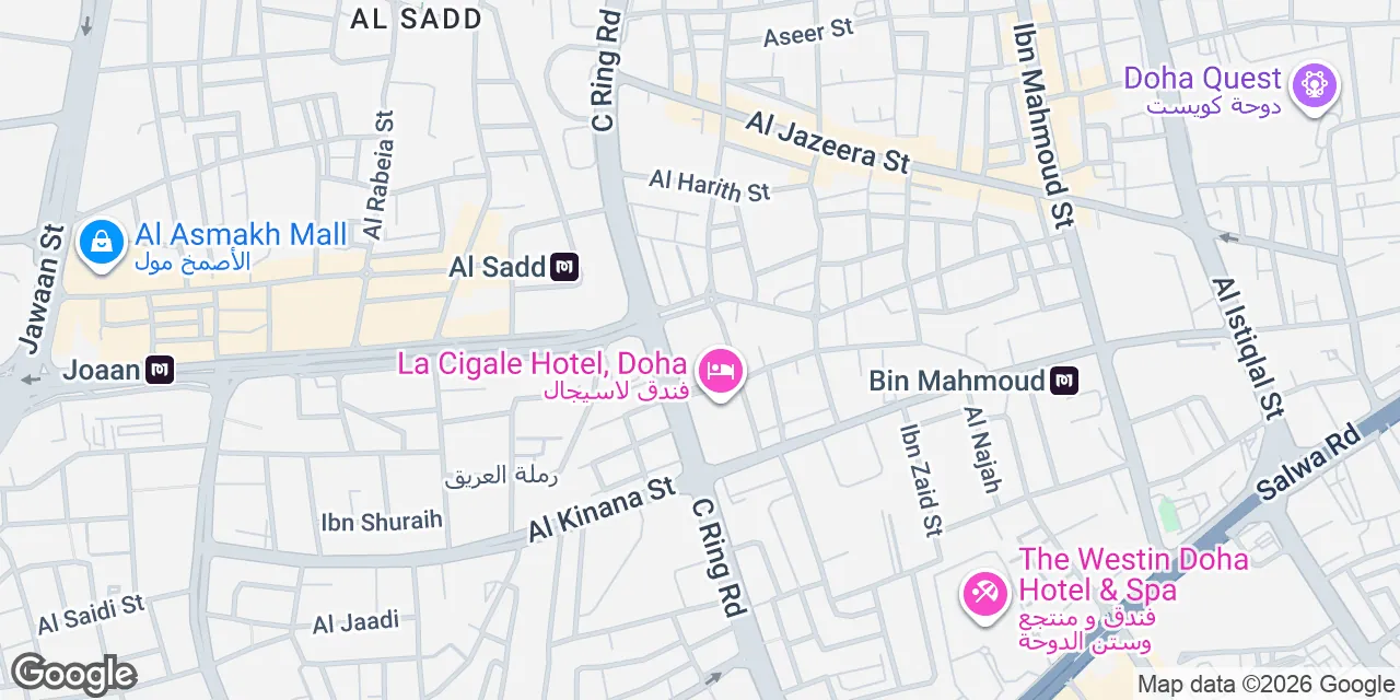 Al Shoumoukh Towers,10th floor, Tower B,C - Ring Road, Al Sadd, West Bay 