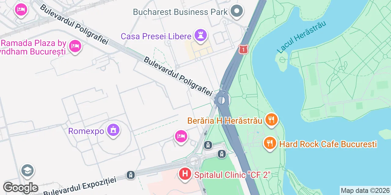 3-5 Piata Presei Libere, City Gate North Tower, 013702 Bucharest