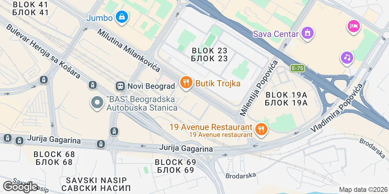 Milutina Milankovića 1, 11070 Belgrade