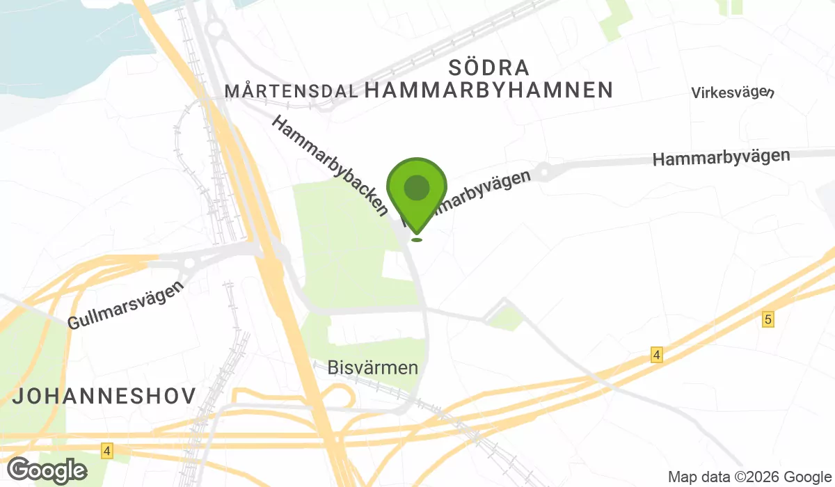 Hammarbybacken 27,Johanneshov, 120 30 Stockholm Söderort