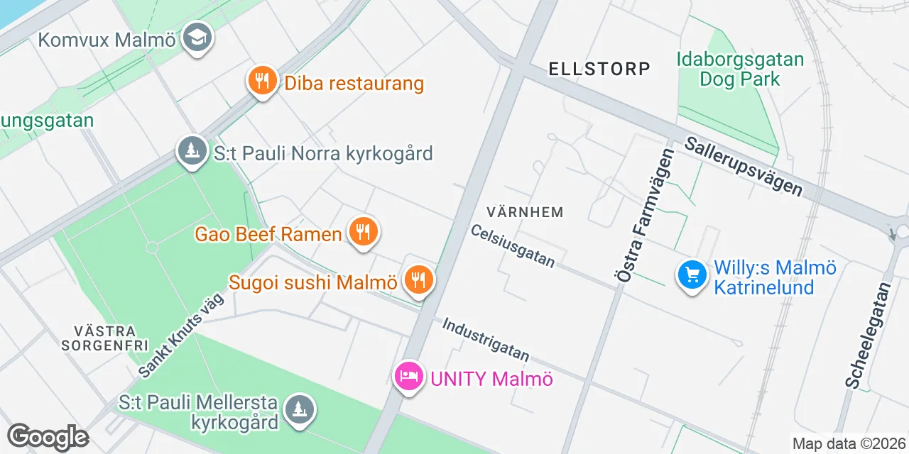 Nobelvägen 127, 212 14 Malmö Centrum