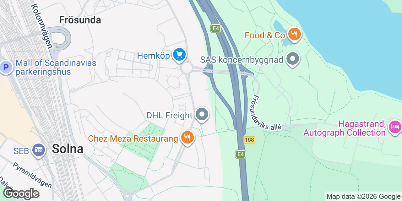 Gustav III:s Boulevard 26, 169 73 Solna