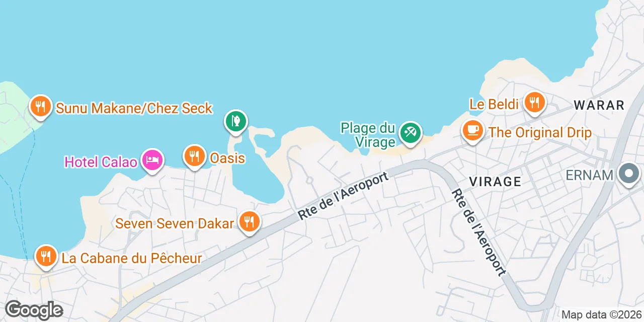 Diama Les Almadies, Rue NG 233 numéro 55, Route de l'aéroport, Ngor, Dakar 11500