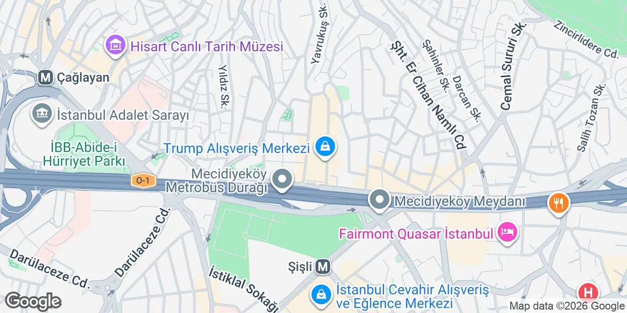 Trump Towers, Kuştepe Mah.,Mecidiyeköy Yolu Cad.,No:12 Kule:2 Kat:18, Istanbul City Center 34387