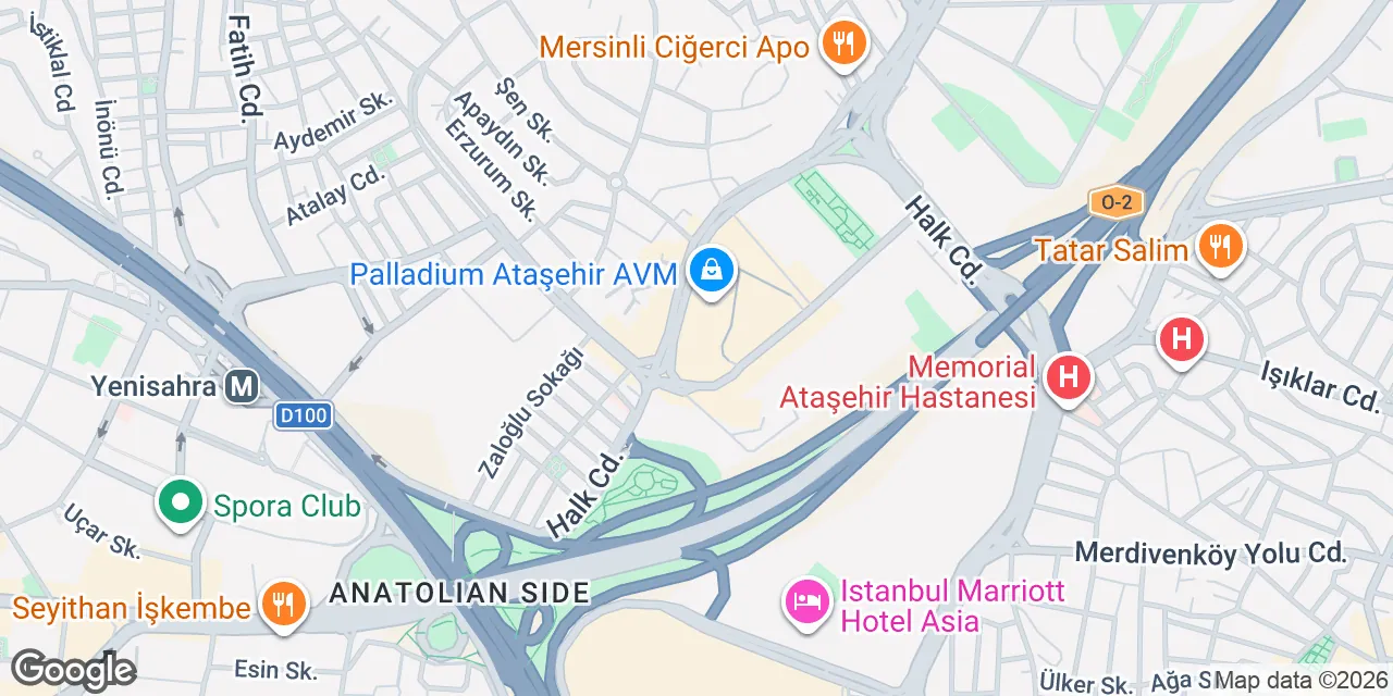 Palladium Ofis ve Residence Binasi,Barbaros Mahallesi Halk Caddesi No:8/A Kat:2-3,Ataşehir, Istanbul City Center 34746