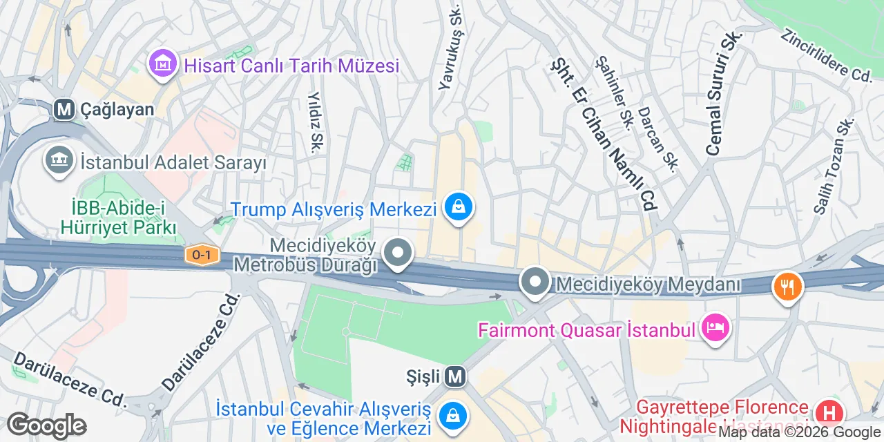 Trump Towers, Kuştepe Mah.,Mecidiyeköy Yolu Cad.,No:12 Kule:2 Kat:18, Istanbul City Center 34387