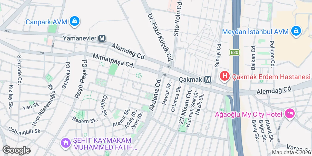 Mithatpaşa Caddesi No:116, Umraniye 34760