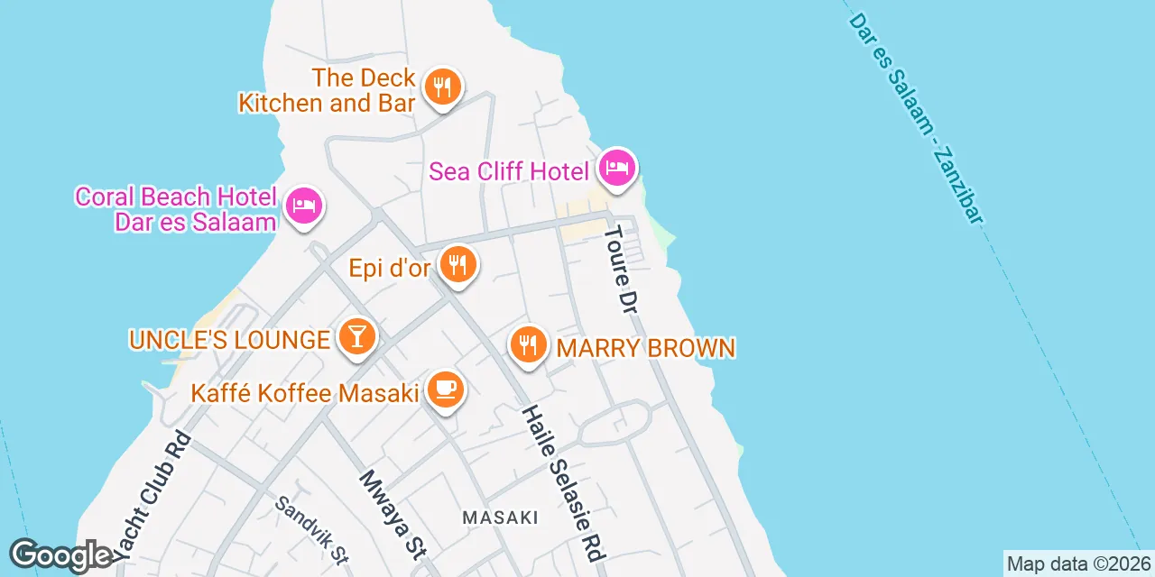 429 Mahando Street,Msasani Peninsula, Dar es Salaam 14110