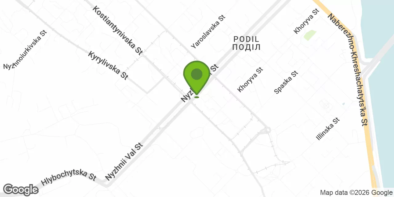 28 Verhniy Val str.,Podil Heritage Cntr, 04071 Подільський район