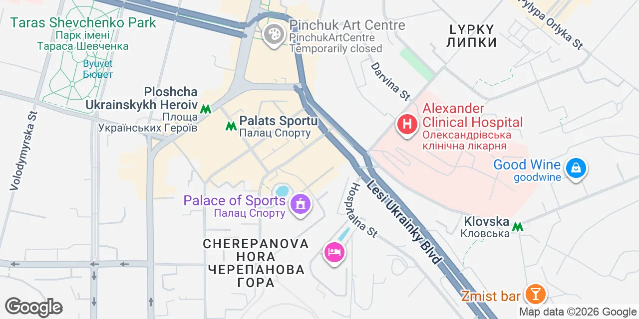 1A Sportivnaya sq,17th floor,  Шевченківський район