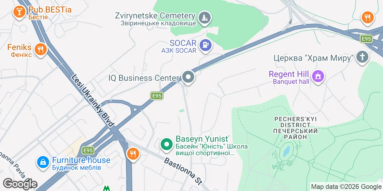 13-15 Bolsunovska St.,IQ Business Centre, 8th Floor, 01014 Київ