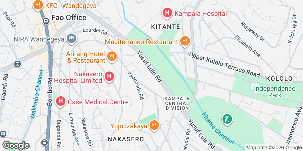 Course View Towers,Plot 21, Yusuf Lule Road, Kampala 