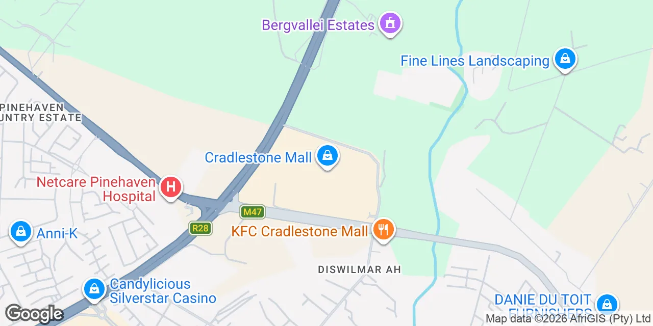 17 Hendrik Potgieter Road, Krugersdorp,Cradlestone Mall, Sandton 1739