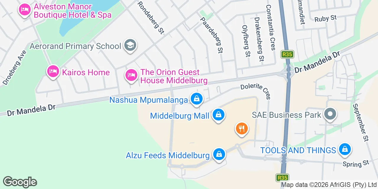 5 Dolorite Crescent,Five @ Dolorite, Middelburg 1050