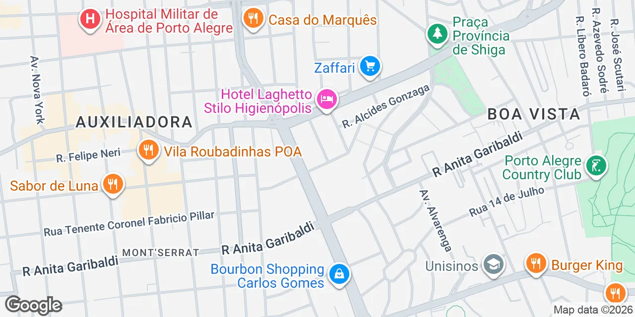 Avenida Carlos Gomes, 222,Boa Vista, Brasilia 90480-000