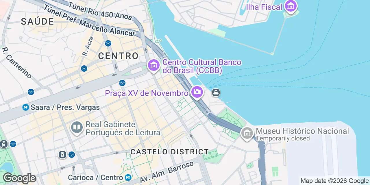Praça XV de Novembro, 20,5º andar, sala 502, Centro, Rio de Janeiro 20010-010