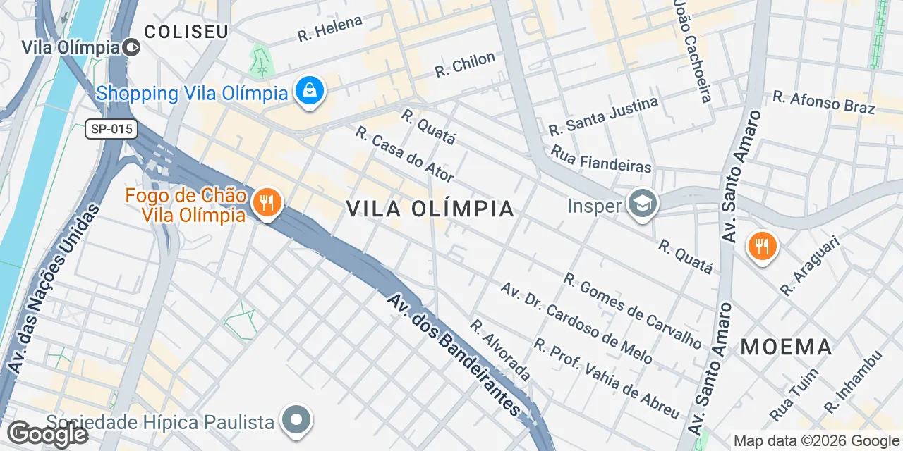 Rua Gomes de Carvalho, 911,Vila Olímpia, Sao Paulo 04547-003