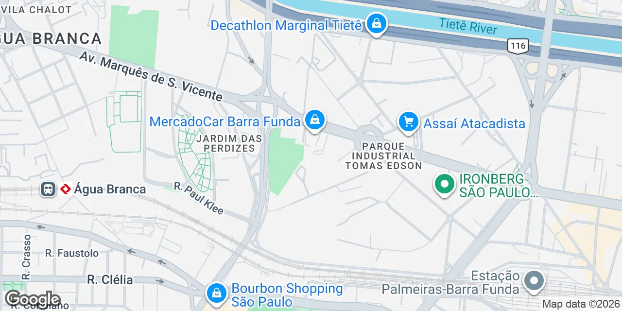 Av. Marquês de São Vicente, 1619,17º e 18º andar, Sao Paulo 01139-003