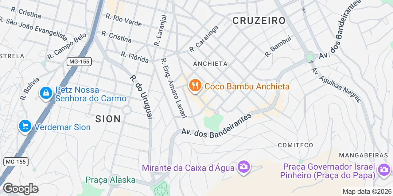 Rua Francisco Deslandes, 900 Anchieta, Belo Horizonte 30310-530