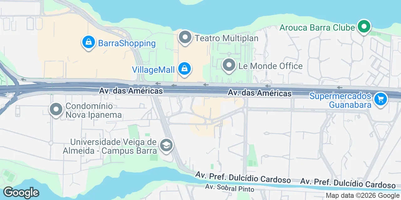 Av. das Américas, 3693,Barra da Tijuca, Rio de Janeiro 22631-000