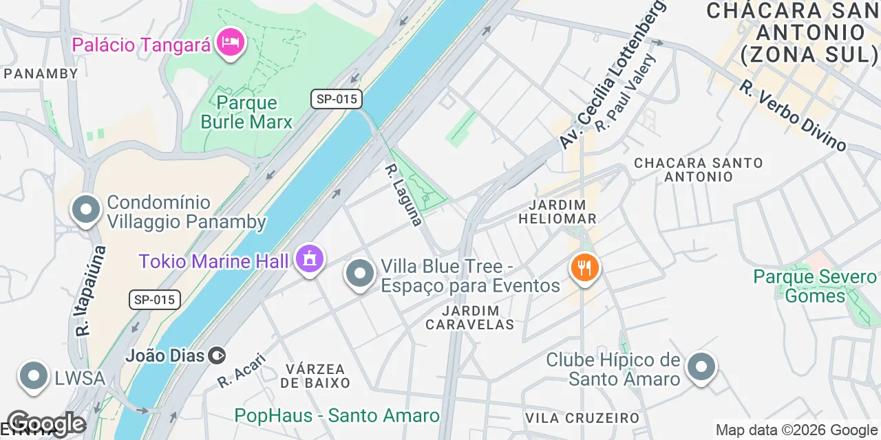 R. Luiz Seráphico Júnior, 511 Jardim Caravelas, Sao Paulo 04729-080