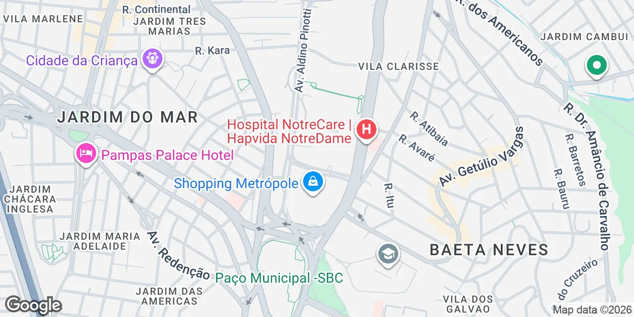 Rua Jose Versolato, 101,25º andar, Sao Bernardo do Campo 09750-730