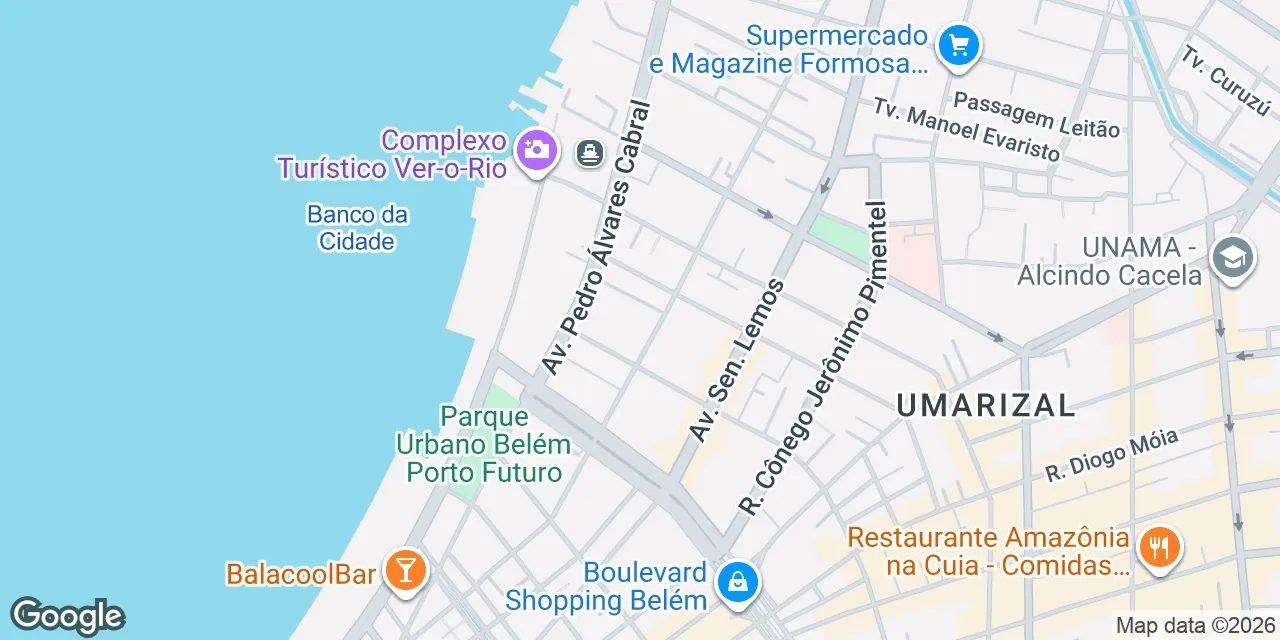 R. Municipalidade, no 985,Umarizal, Belem 66050-350