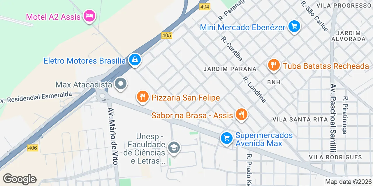 R. Mauri Torreti, 60,Jardim Parana, Marilia 19807-466