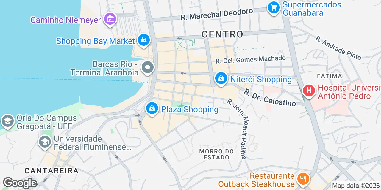 R. Dr. Borman, 6 - Sobreloja 1,Centro, Rio de Janeiro 24020-320