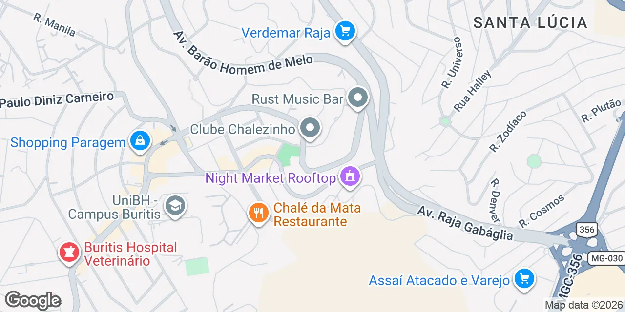 Av. Professor Mário Werneck, 434 - 1 andar,Estoril, Belo Horizonte 30455-610