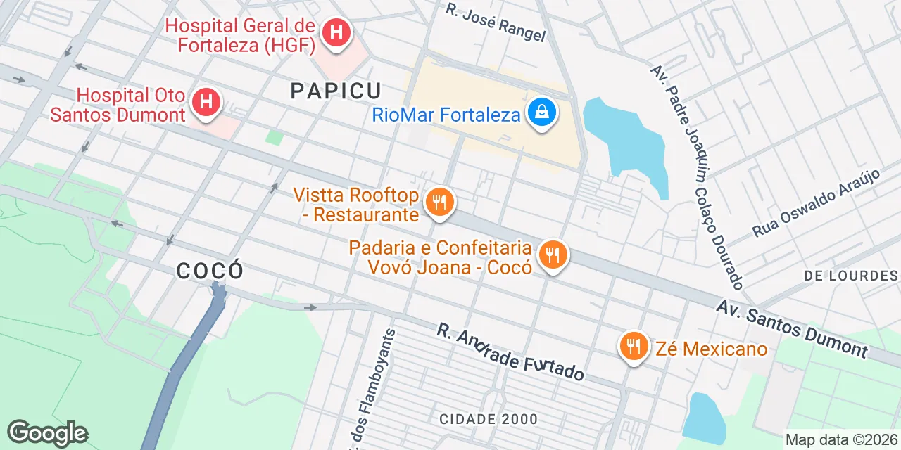 Av. Santos Dumont,6740 - Terreo,Cocó, Fortaleza 60192-022