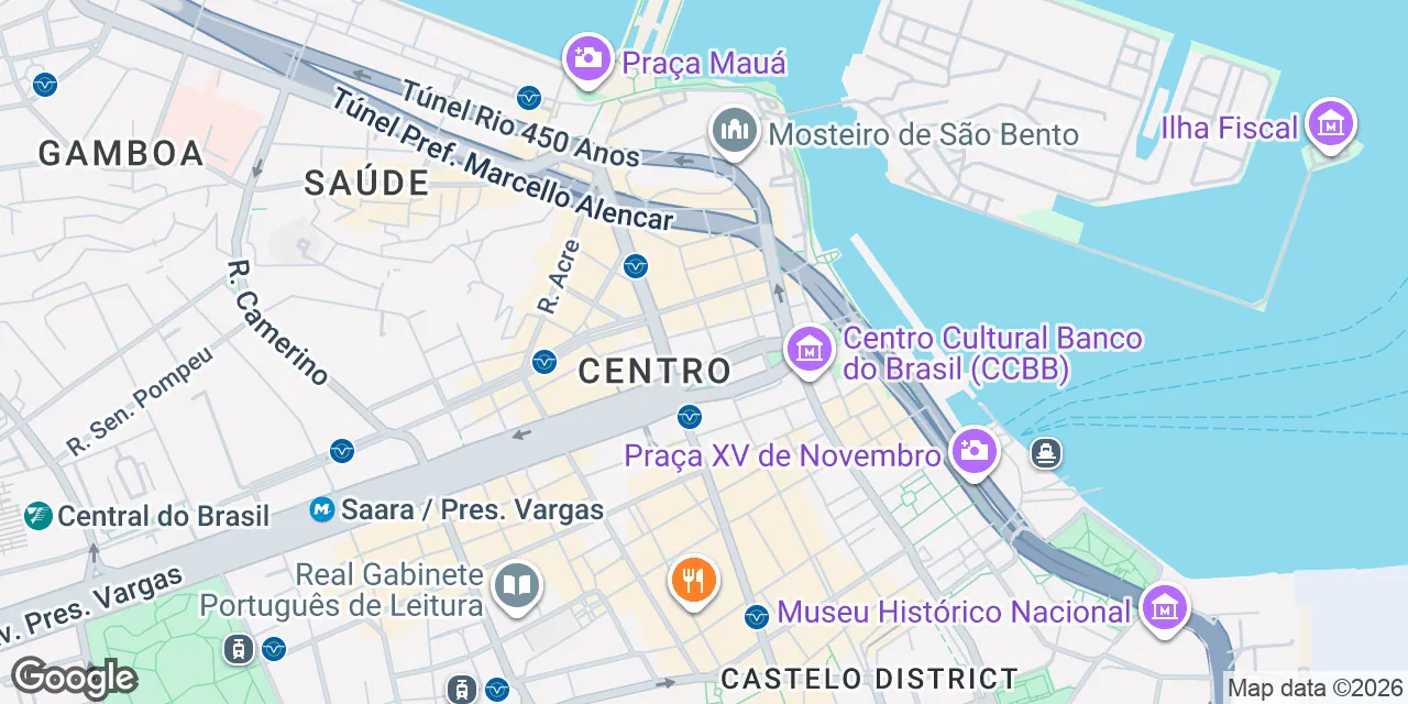 Avenida Presidente Vargas,290 - 5 andar,Centro, Rio de Janeiro 20091-060