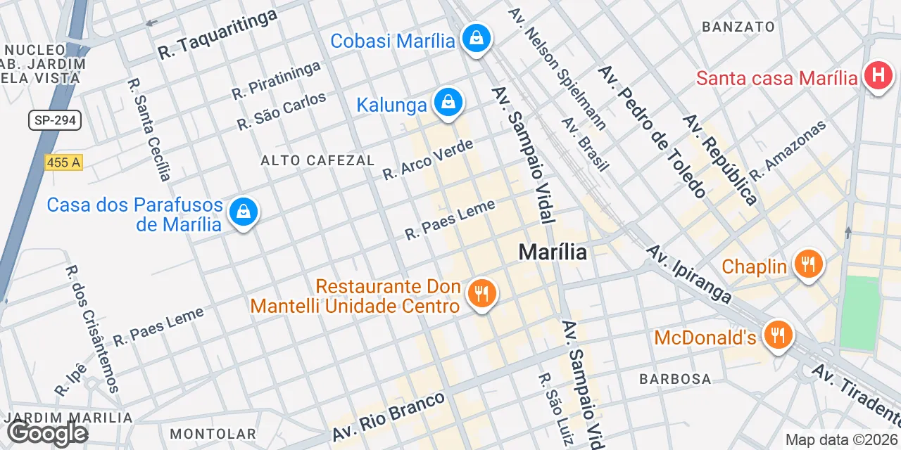 Rua 15 de Novembro, 767,Terreo, Marilia 17500-050