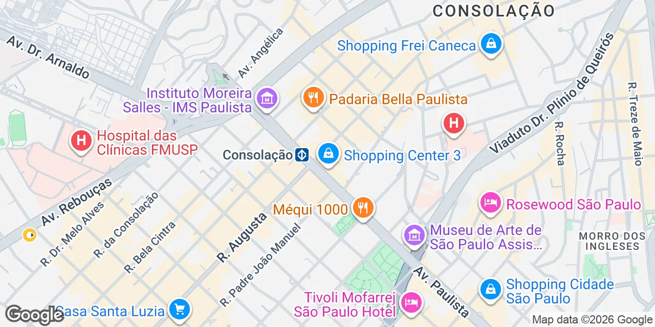 Av. Paulista, 2064,Cerqueira Cesar, Sao Paulo 01310-928