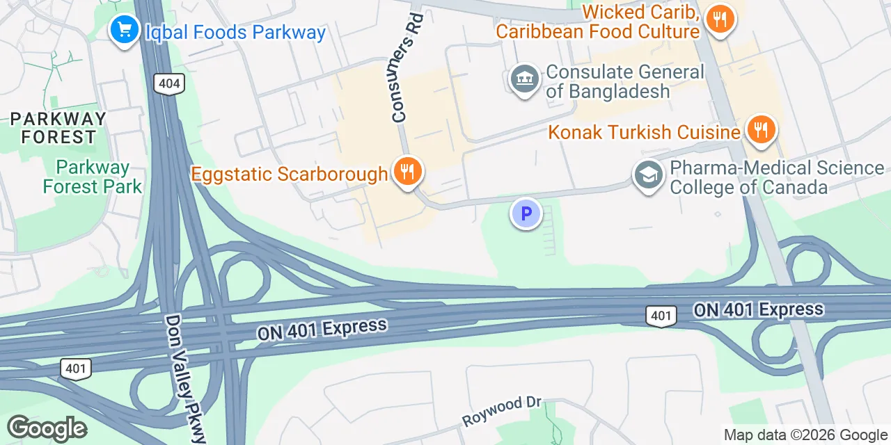 251 Consumers Road,Parkway Place, Suite 1200, Toronto North York, ON M2J 4R3