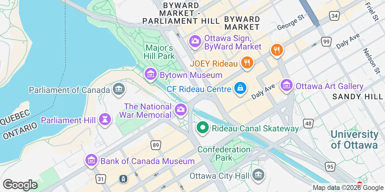 1 Rideau Street,Fairmont Chateau Laurier, Suite 700, Ottawa, ON K1N 8S7