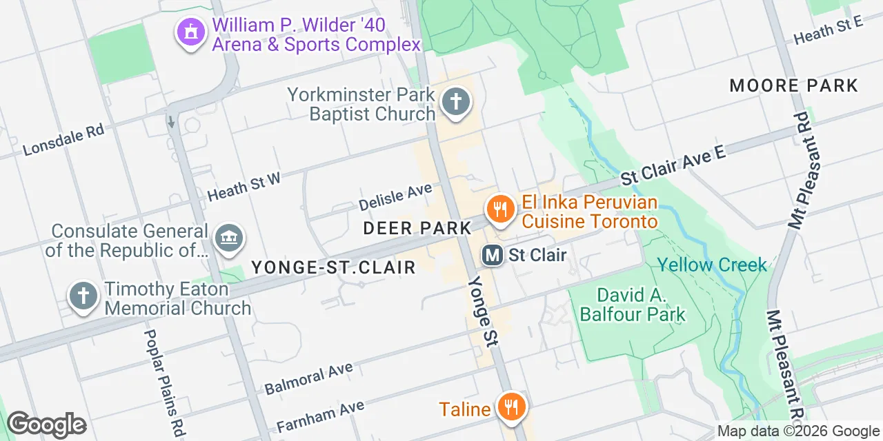 2 St. Clair Avenue West,18th Floor, Toronto M4V 1L5