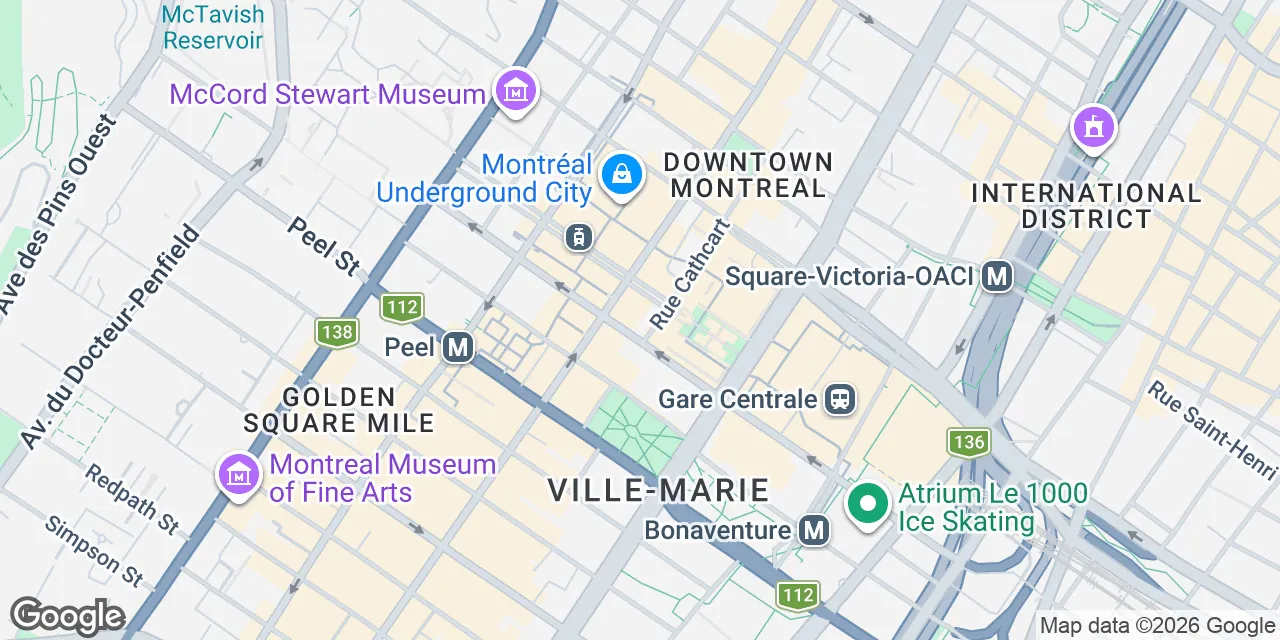 1200 McGill College Avenue,Suite 1100, Montreal, QC H3B 4G7