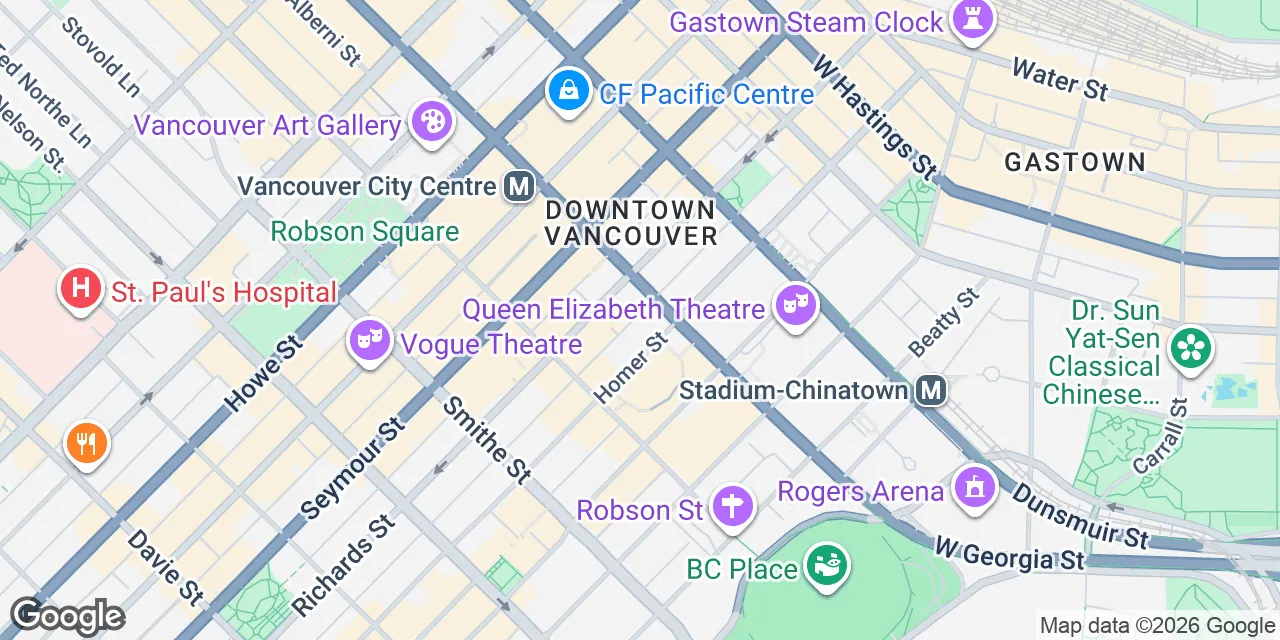 410 W Georgia St, Vancouver, BC V6B 1Z3