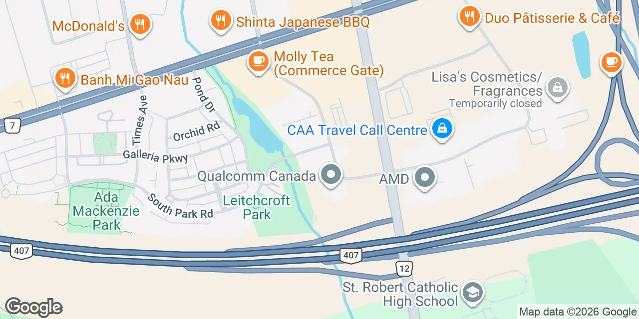 125 Commerce Valley Dr W,Suite 802, Toronto L3T 7W4