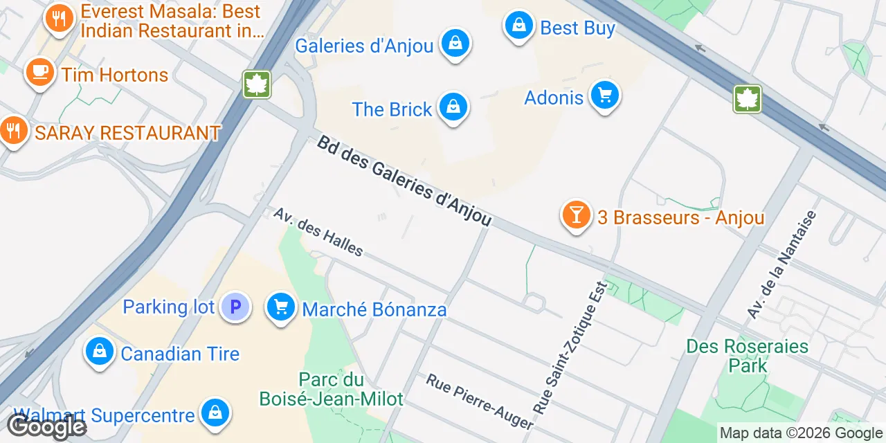 7400 Boul des Galeries-d’Anjou, Ahuntsic-Cartierville, QC H1M 3M2