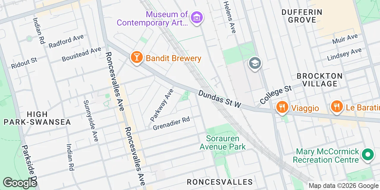 2000 Dundas St W, Toronto M6R 1W6