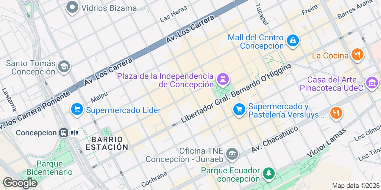 Barros Arana 492, Concepcion 4030000