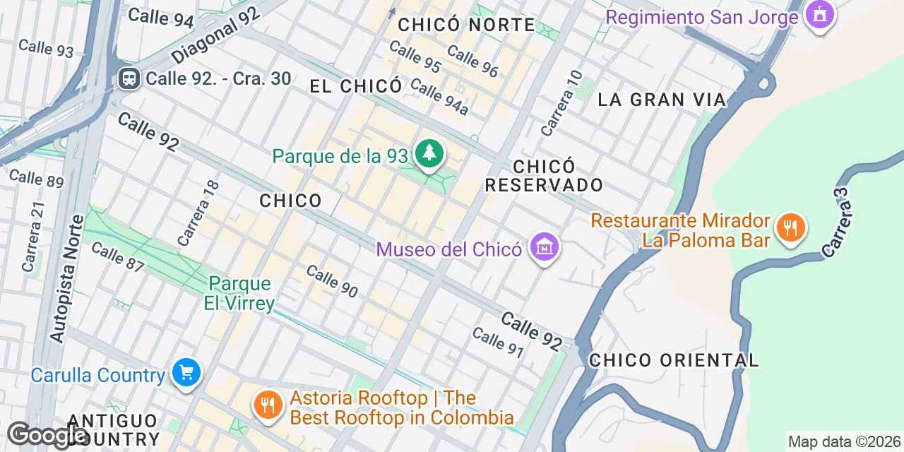 Carrera 11 # 93-53,Piso 7, Bogota 110221