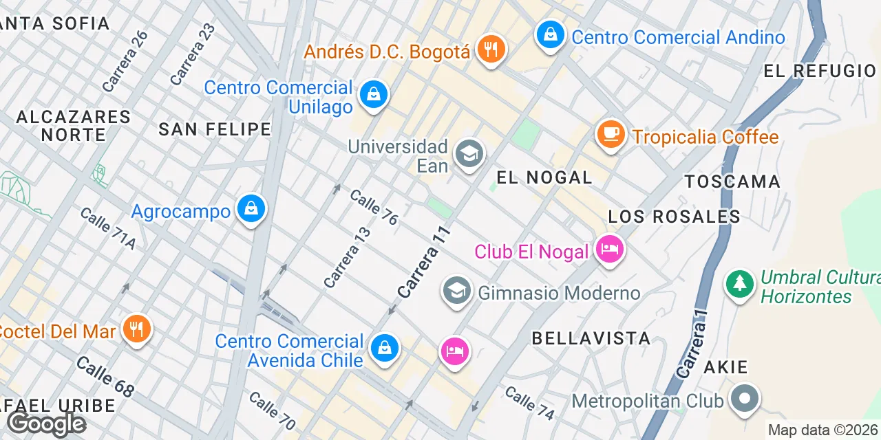 Calle 77 #11 - 19 Piso 5,Bogotá D.C., Bogota