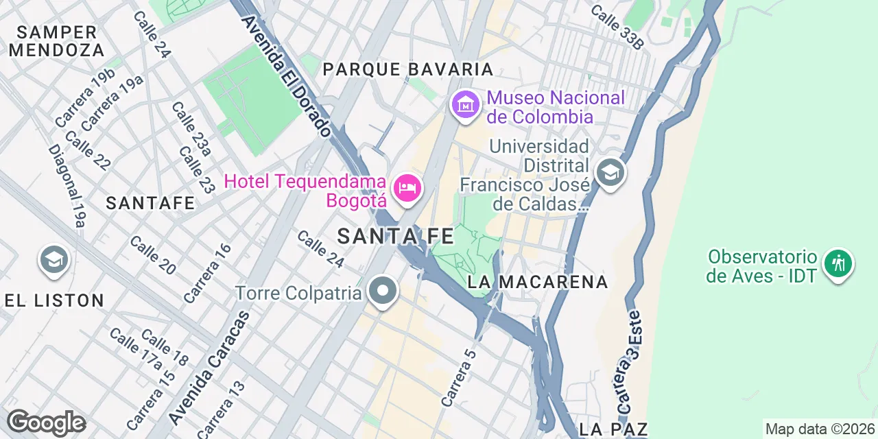 Cra 7 #26-20,Centro Internacional, Bogota