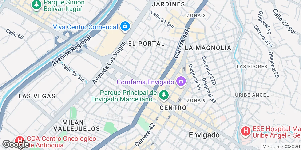 CR 44A # 35SUR – 57 -, Antioquia, Medellin 00000